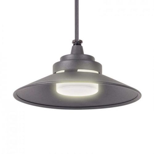 Vonkajšie závesné LED svietidlo Cassia tmavosivé