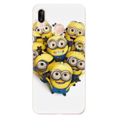 Odolné silikónové puzdro iSaprio - Mimons 01 - Huawei P20 Lite