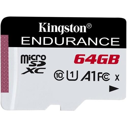 64GB microSDXC Kingston Endurance CL10 A1 95R/45W bez adaptéru SDCE/64GB