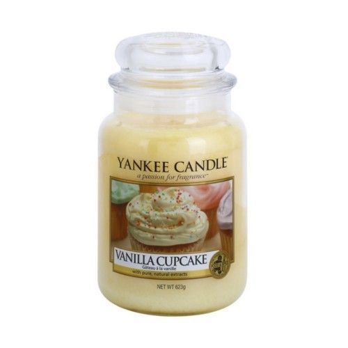 Yankee Candle Vonná sviečka Classic veľký Vanilkový košíček (Vanilla Cupcake) 623 g