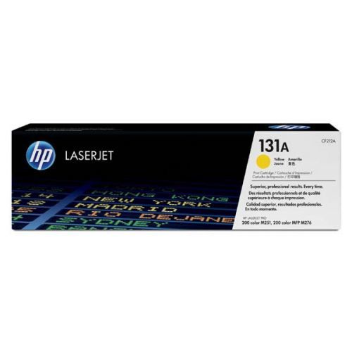 HP originál toner CF212A, yellow, 1800str., HP 131A, HP LaserJet Pro 200 M276n, M276nw, 600g