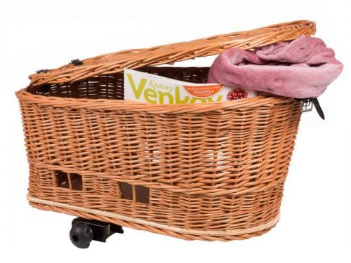 Kôš na nosič prútený s vekom Transporti III.