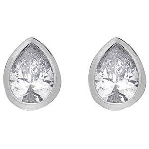 Hot Diamonds Trblietavé strieborné náušnice Emozioni Acqua Amore EE038