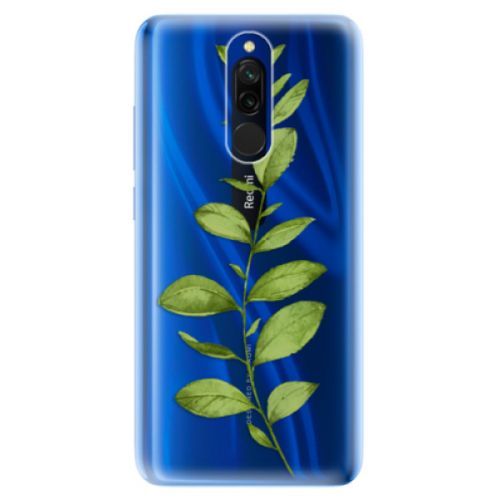 Odolné silikónové puzdro iSaprio - Green Plant 01 - Xiaomi Redmi 8