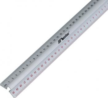 Pravítko hliníkové s úchytom LENIAR 20 cm
