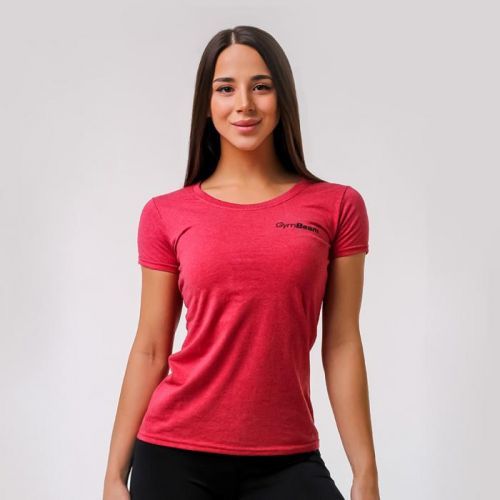 GymBeam Womens T-shirt Basic Vintage Red  XS