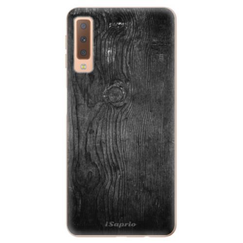 Odolné silikónové puzdro iSaprio - Black Wood 13 - Samsung Galaxy A7 (2018)