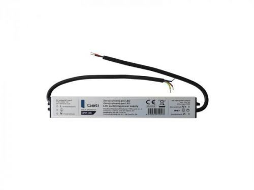 Zdroj spínaný pre LED 12V/ 30W Geti LPV-30