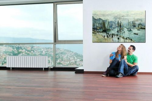 Obraz na plátne RYBÁRSKE LODE OPUSTILI PRÍSTAV LE HAVRE – Claude Monet      REP0