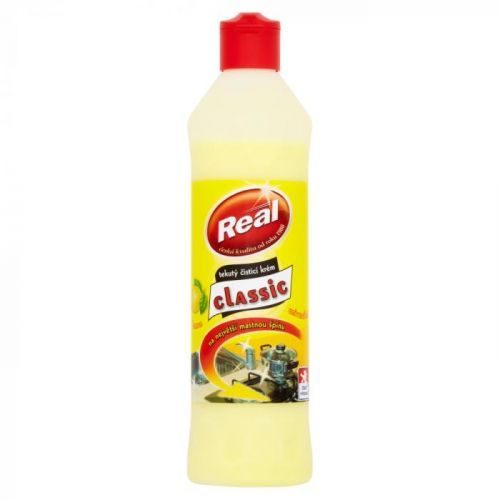 Real classic guľatá fľašu citrón / pomaranč 600 g