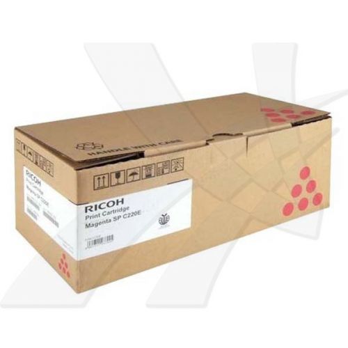 Ricoh originál toner 406767, 406054, 406146, 406100, 407644, magenta, 2000str., Ricoh Aficio SPC220N, SPC220S, SPC221N, SPC221SF,