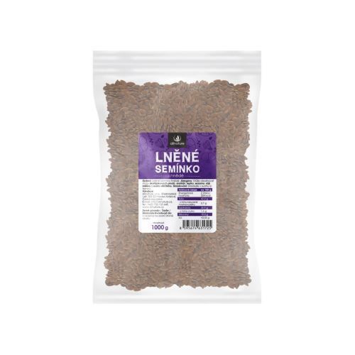 ALLNATURE Ľanové semienko hnedé 1 kg