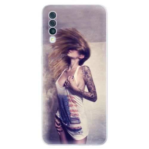 Odolné silikónové puzdro iSaprio - Girl 01 - Samsung Galaxy A50