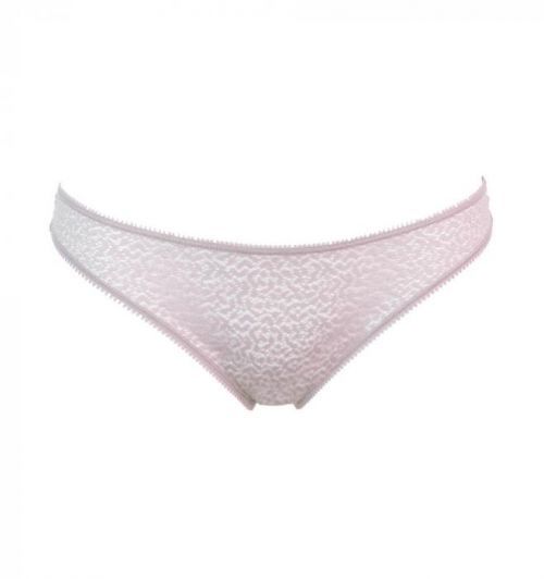 DKNY - Modern lace svetloružové čipkované tangá
