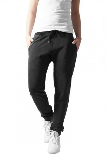 Urban Classics Ladies Acid Wash Jogging Pants darkgrey - XS