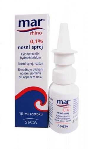 MAR RHINO 0,1% nosový sprej aer nao 15ml