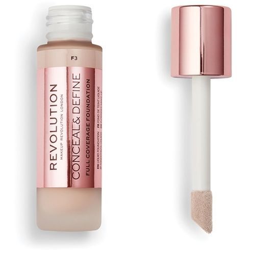Revolution Krycí make-up s aplikátorom Conceal & Define (Makeup Conceal and Define) 23 ml F3