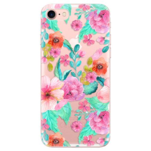 Odolné silikónové puzdro iSaprio - Flower Pattern 01 - iPhone 7