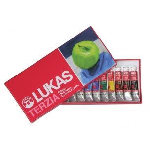 LUKAS Olejové farby TERZIA - bal. sada12x12ml - súprava - 144 ml