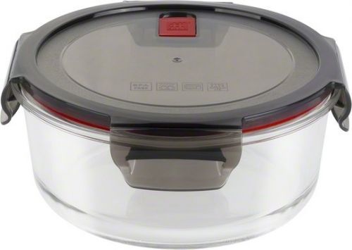 Zwilling sklenená dóza na potraviny Gusto, okrúhla, 1,3 l