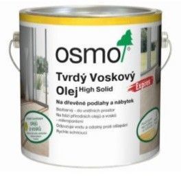 OSMO Color OSMO Tvrdý voskový olej EXPRES - rýchloschnúci voskový olej na parkety - 3332 Bezfarebný - hodvábny polomat - 2,5 L
