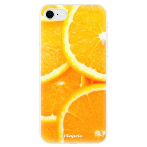 Odolné silikónové puzdro iSaprio - Orange 10 - iPhone SE 2020