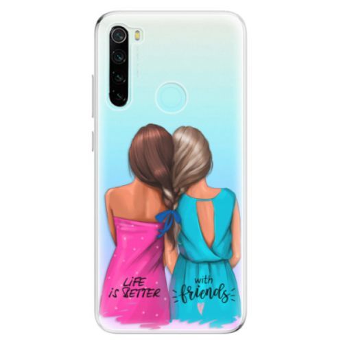 Odolné silikónové puzdro iSaprio - Best Friends - Xiaomi Redmi Note 8