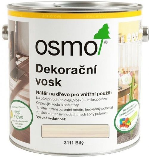 OSMO Color OSMO Dekoračný vosk transparentný - 3143 - koňak - 0,75 L