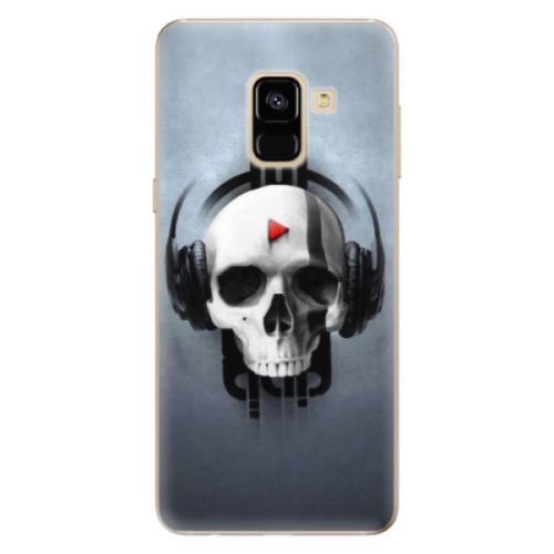 Odolné silikónové puzdro iSaprio - Skeleton M - Samsung Galaxy A8 2018