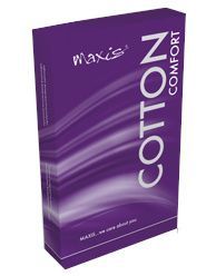 MAXIS COMFORT COTTON lýtkové pančuchy, veľkosť 2, krátke bez špice bronz