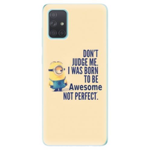 Odolné silikónové puzdro iSaprio - Be Awesome - Samsung Galaxy A71
