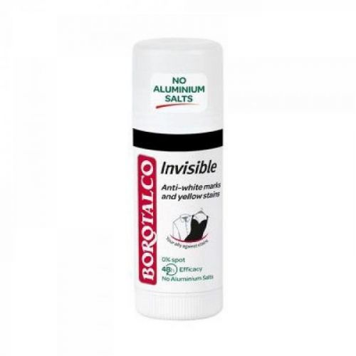 BOROTALCO Tuhý dezodorant Invisible 40 ml