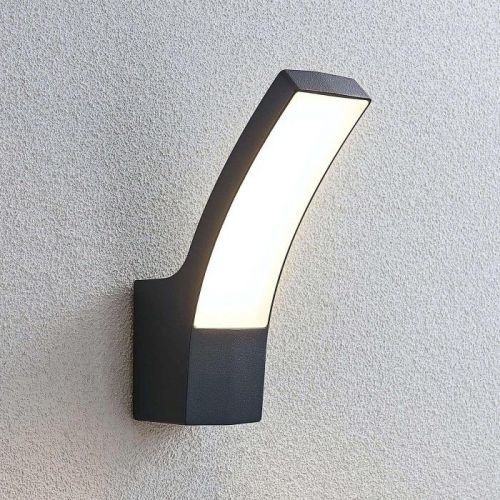 Vonkajšie nástenné LED svietidlo Ilvita antracit