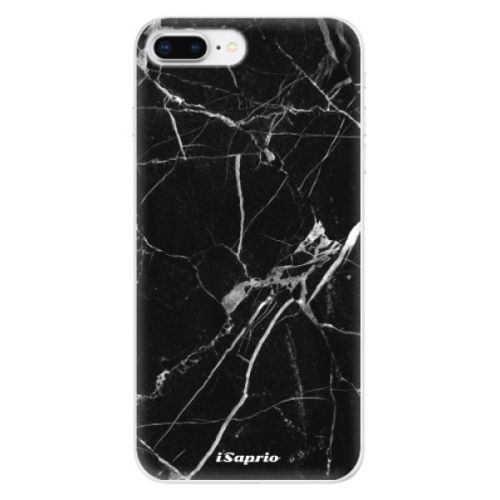 Odolné silikónové puzdro iSaprio - Black Marble 18 - iPhone 8 Plus