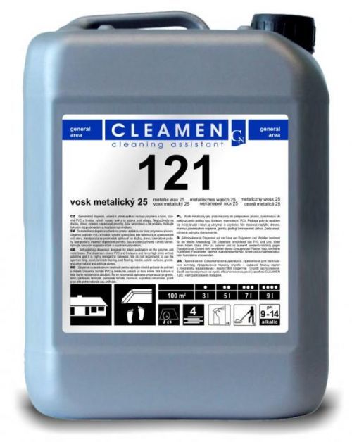 Cleamen Vosk metalický - CLEAMEN 121 - 5 L
