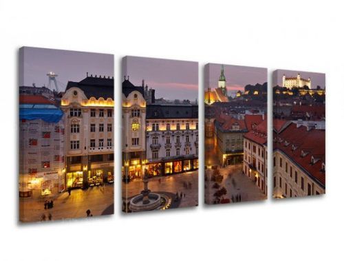 Obraz na stenu 4 dielny SLOVENSKO SK022E41