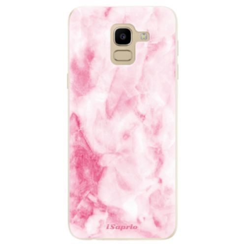 Odolné silikónové puzdro iSaprio - RoseMarble 16 - Samsung Galaxy J6