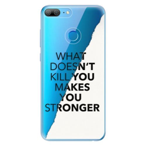 Odolné silikónové puzdro iSaprio - Makes You Stronger - Huawei Honor 9 Lite