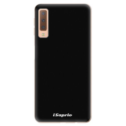 Odolné silikónové puzdro iSaprio - 4Pure - černý - Samsung Galaxy A7 (2018)