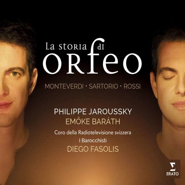 CD JAROUSSKY, PHILIPPE/EMOKE BARATH/I BAROCCHISTI/CORO DELLA RADIOTELEVISIONE SVIZZERA/DIEGO FASOLIS - MONTEVERDI, ROSSI, SARTORIO: LA STORIA DI ORFEO