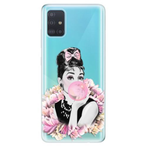 Odolné silikónové puzdro iSaprio - Pink Bubble - Samsung Galaxy A51