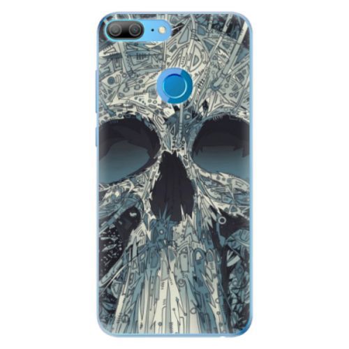 Odolné silikónové puzdro iSaprio - Abstract Skull - Huawei Honor 9 Lite