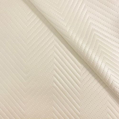 Umelá koža Capiton blanc