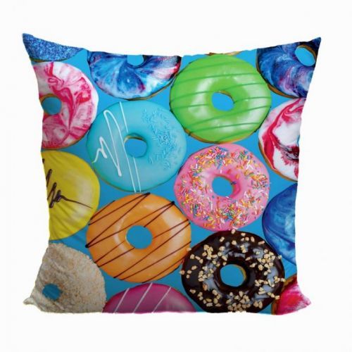 Vankúš Donuts (Veľkosť: 40 x 40 cm)