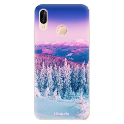 Odolné silikónové puzdro iSaprio - Winter 01 - Huawei P20 Lite