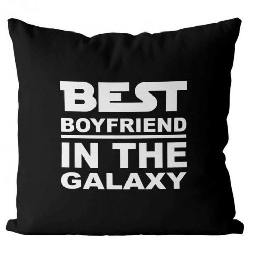 Vankúšik Best boyfriend (Veľkosť: 40 x 40 cm)