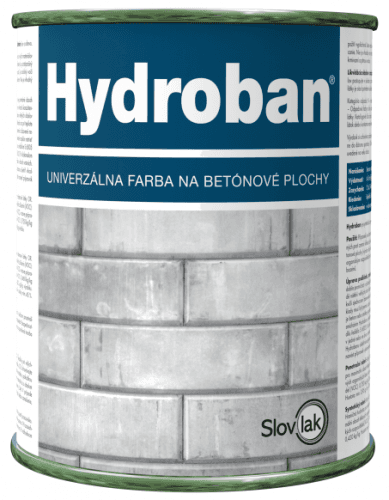 SLOVLAK Hydroban - farba na betón - 0110 - svetlo šedá - 10 Kg