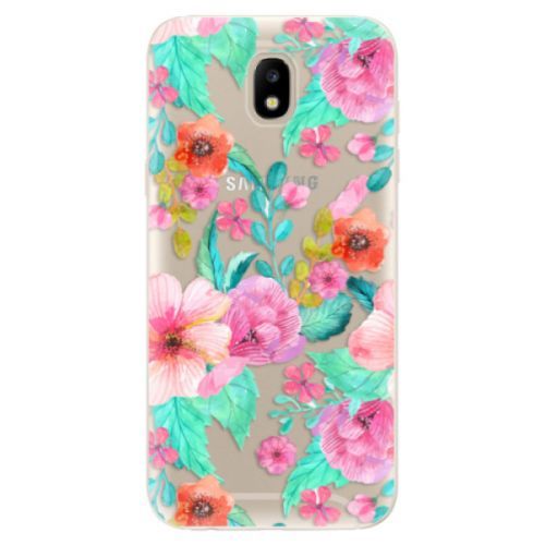 Odolné silikónové puzdro iSaprio - Flower Pattern 01 - Samsung Galaxy J5 2017