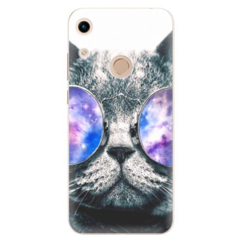 Odolné silikónové puzdro iSaprio - Galaxy Cat - Huawei Honor 8A
