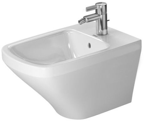 Duravit DuraStyle - Závesný bidet, 1 otvor pre armatúru prepichnutý, 37x54 cm, biely 2287150000